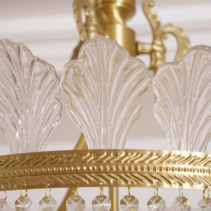 Lustre Miles style ferme de luxe Empire français
