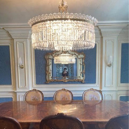 Lustre Miles style ferme de luxe Empire français