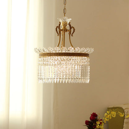 Lustre Miles style ferme de luxe Empire français
