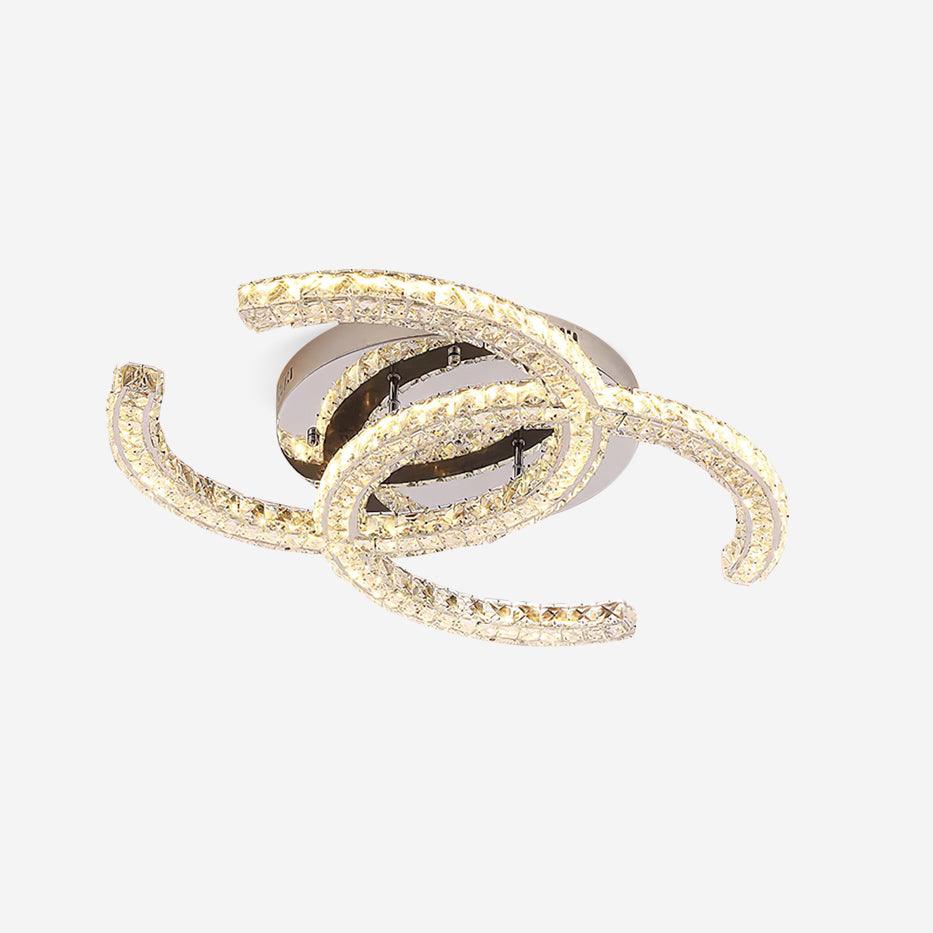 Plafonnier Kristy Crystal Double C