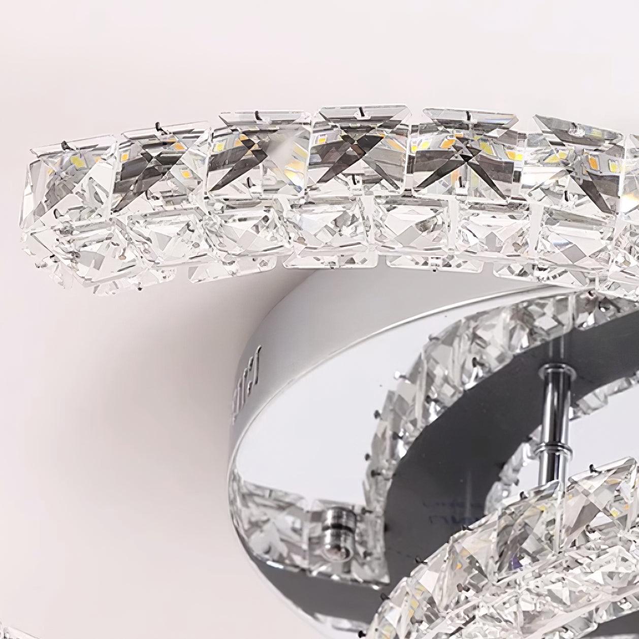 Plafonnier Kristy Crystal Double C