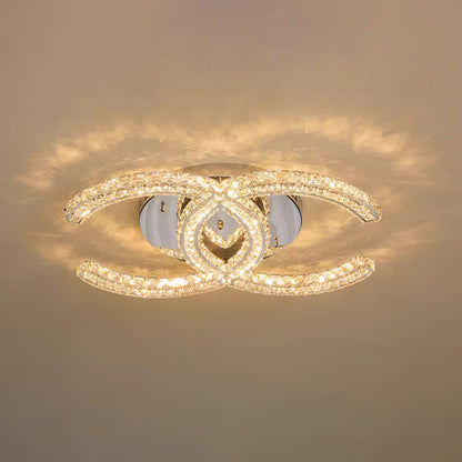 Plafonnier Kristy Crystal Double C