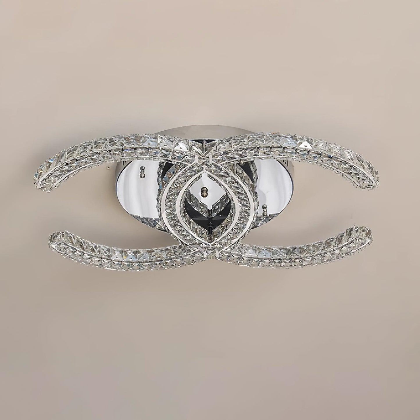 Plafonnier Kristy Crystal Double C