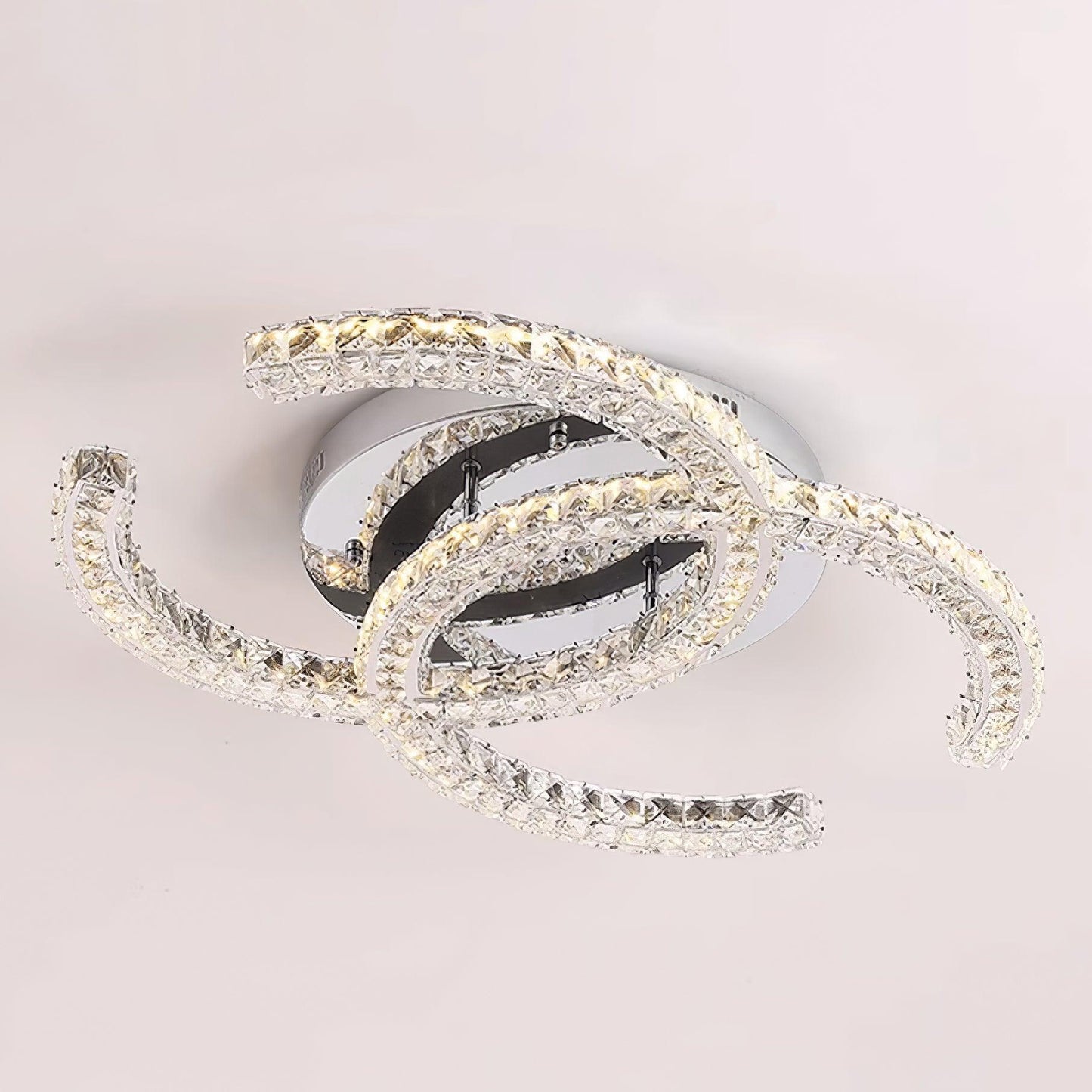 Plafonnier Kristy Crystal Double C