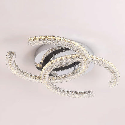 Plafonnier Kristy Crystal Double C