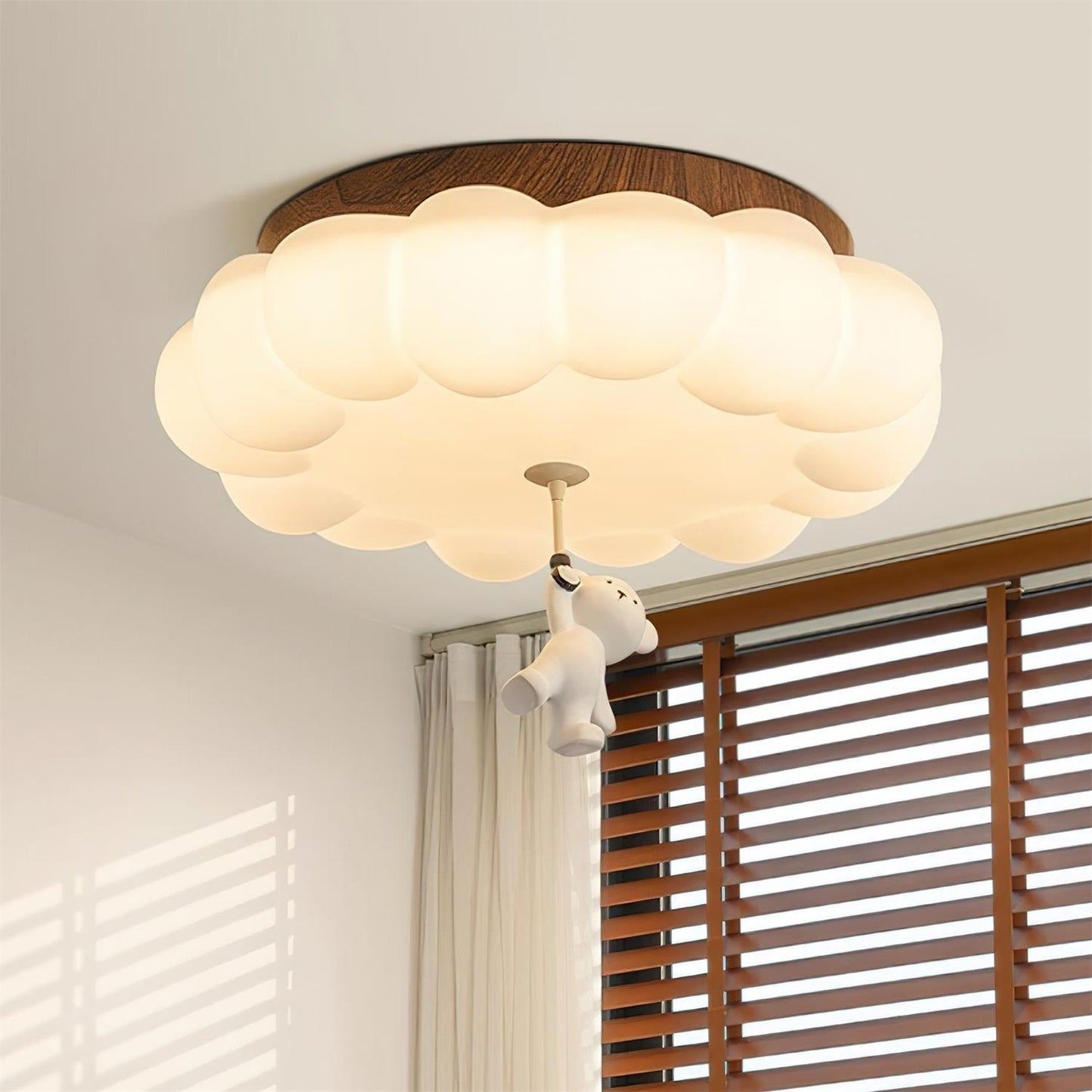 Quen Cute Cake Bear Ceiling Light