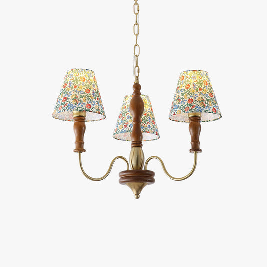 Tissu à fleurs Cassian Chandelier