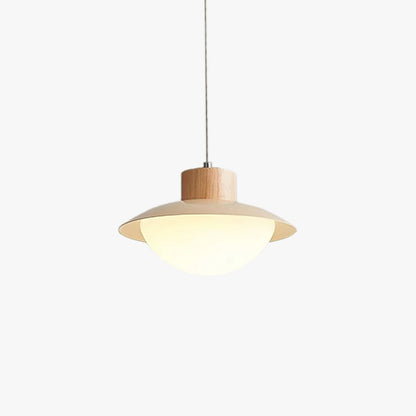 Milk Pendant Light Natural Wood