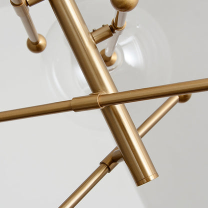 Lampe à suspension à bulles transparentes nordiques modernes Valentina