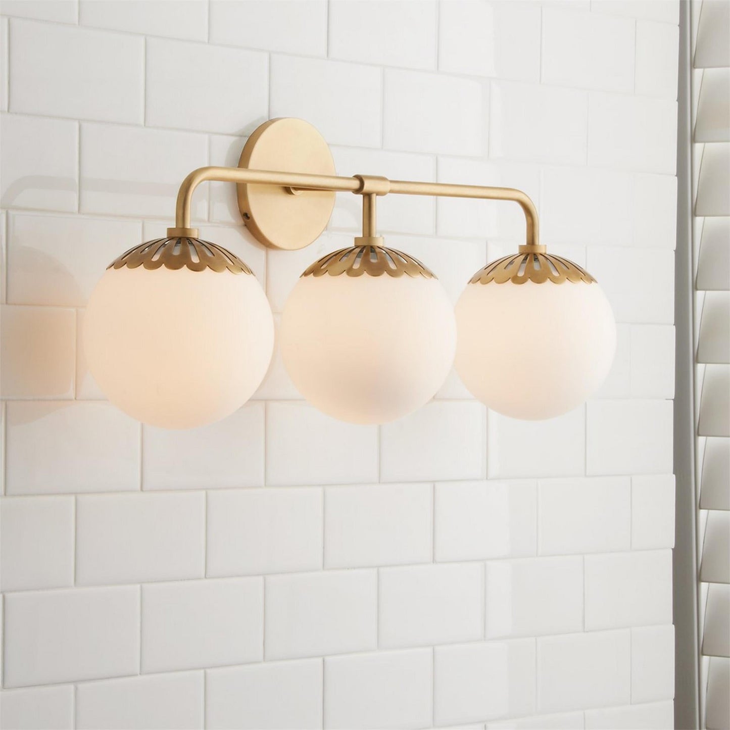 Valentina Globe Glass Wall Lamp