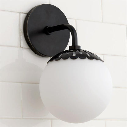 Valentina Globe Glass Wall Lamp