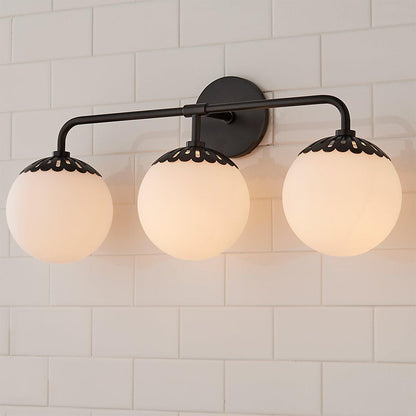 Valentina Globe Glass Wall Lamp