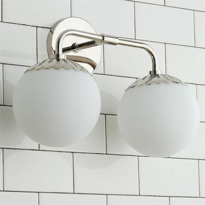 Valentina Globe Glass Wall Lamp