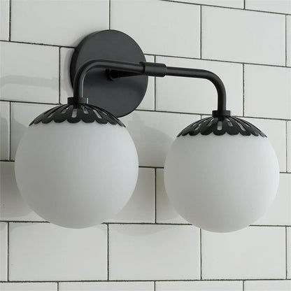 Valentina Globe Glass Wall Lamp