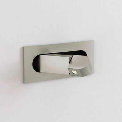 Duvin Adjustable Black LED Wall Lamp