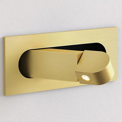 Duvin Adjustable Black LED Wall Lamp