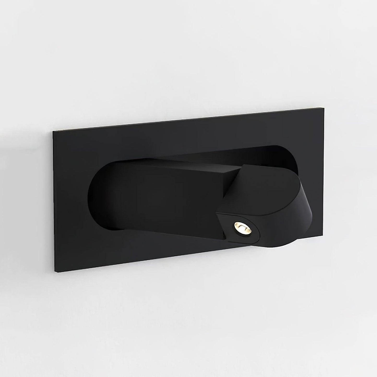 Duvin Adjustable Black LED Wall Lamp