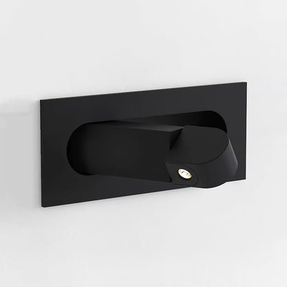 Duvin Adjustable Black LED Wall Lamp