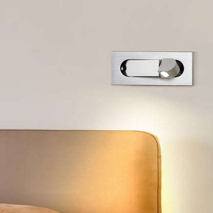 Duvin Adjustable Black LED Wall Lamp