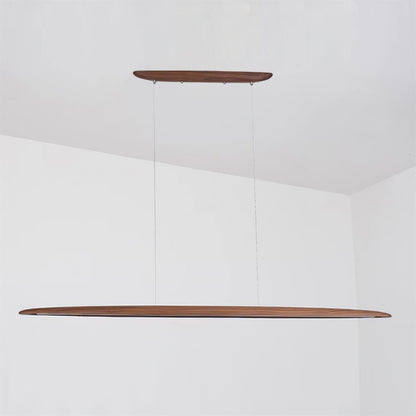 Duvane Minimalist Wooden LED Pendant Light