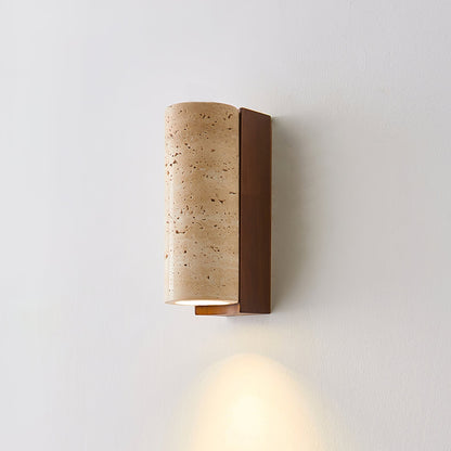 Ritta Natural  Travertine Wall Lamp