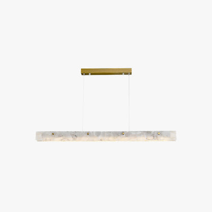 Arisha Modern LED Pendant Light White Marble Dining Room/Bar