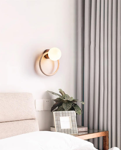 Geylo Travertine Wing Wall Light