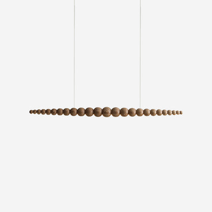 Favon Beaded Wooden Chandelier