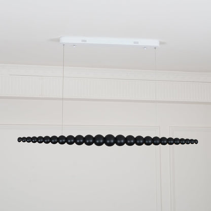 Favon Beaded Wooden Chandelier