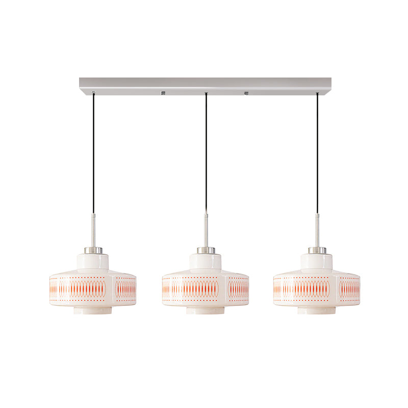 Lampe suspendue moderne du milieu du siècle Roko