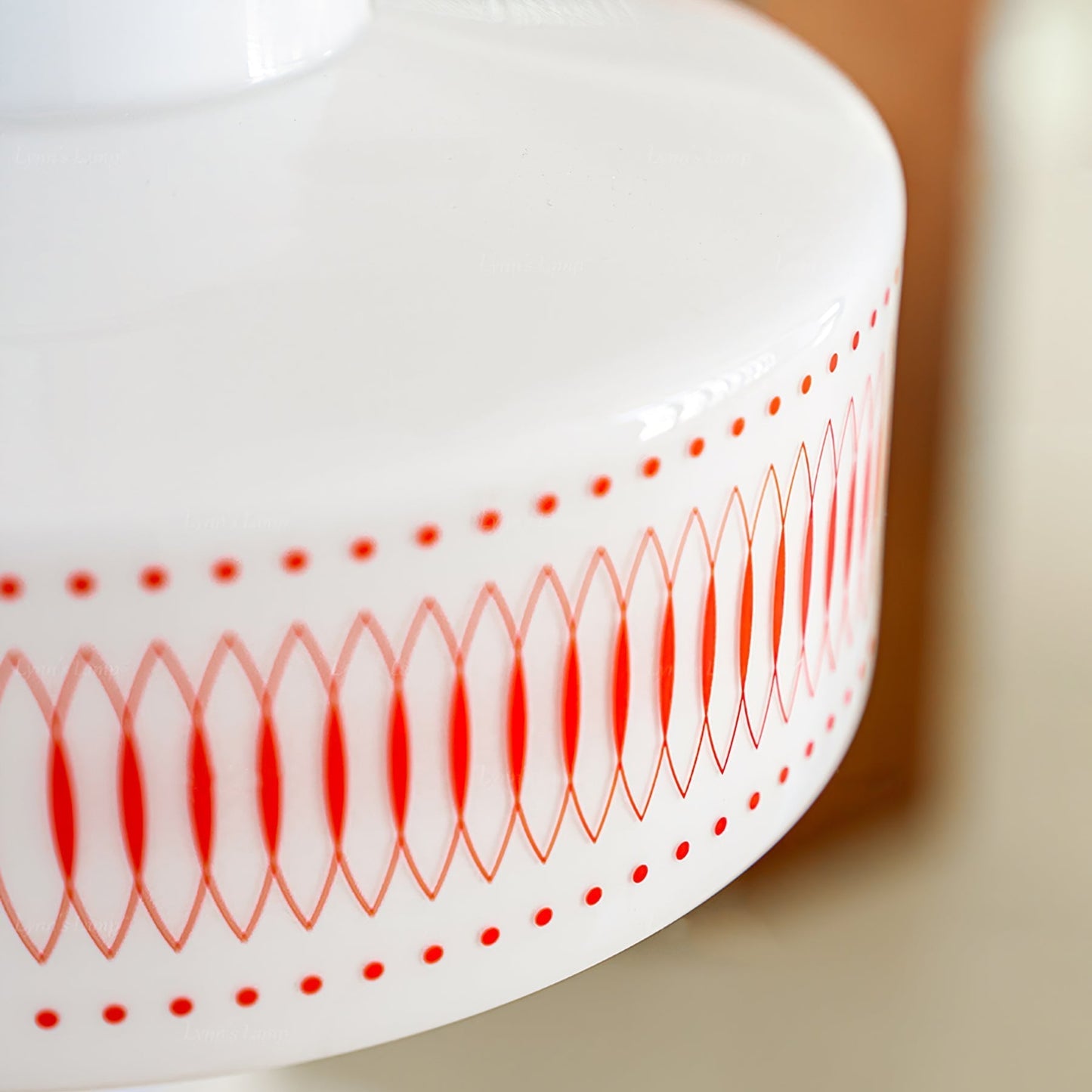Lampe suspendue moderne du milieu du siècle Roko