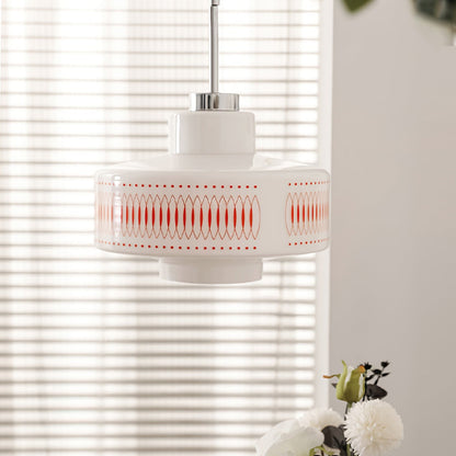 Lampe suspendue moderne du milieu du siècle Roko