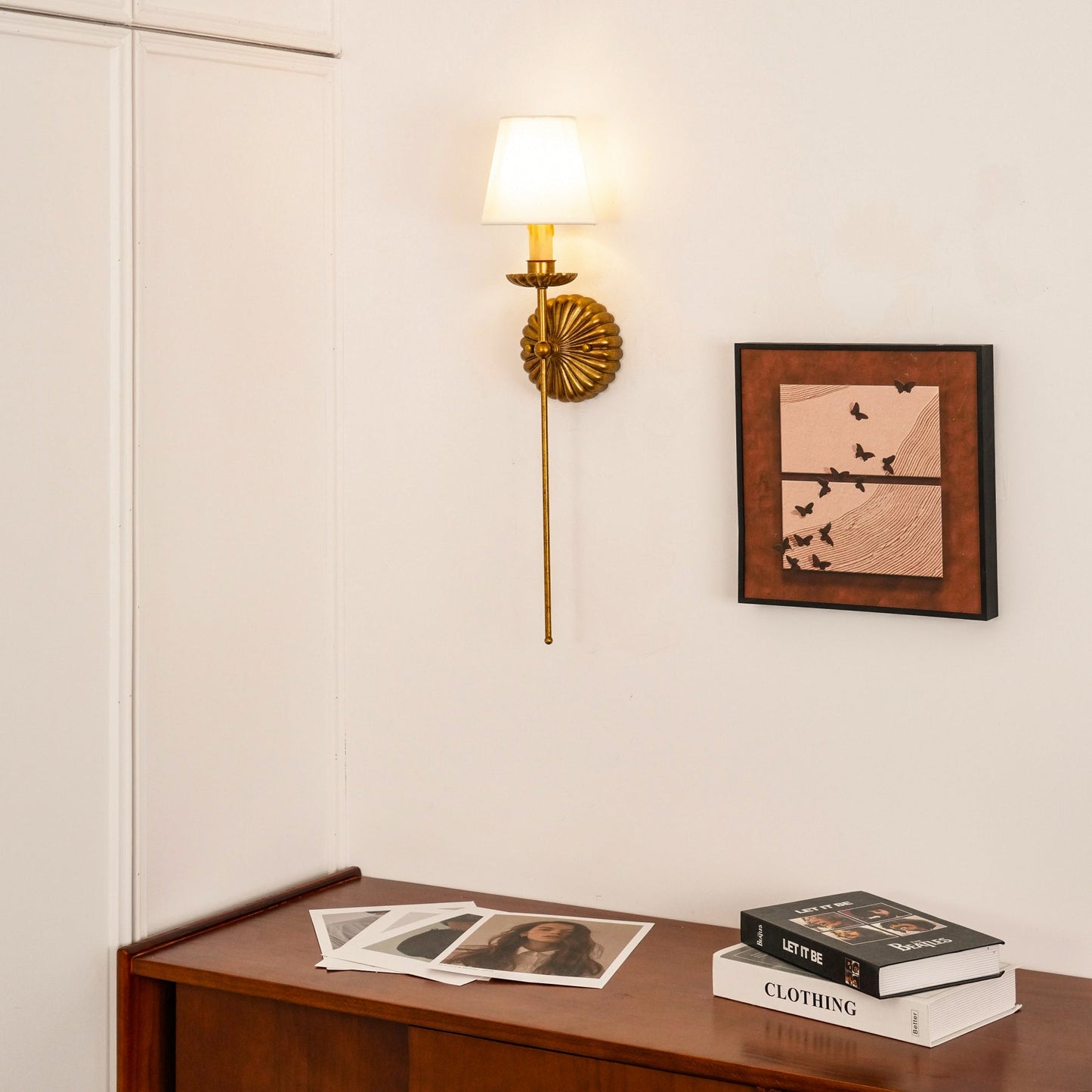 Zelu Wall Lamp Antique Candles Shape