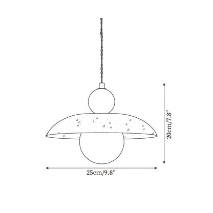 Jojo Pendant Light Travertine
