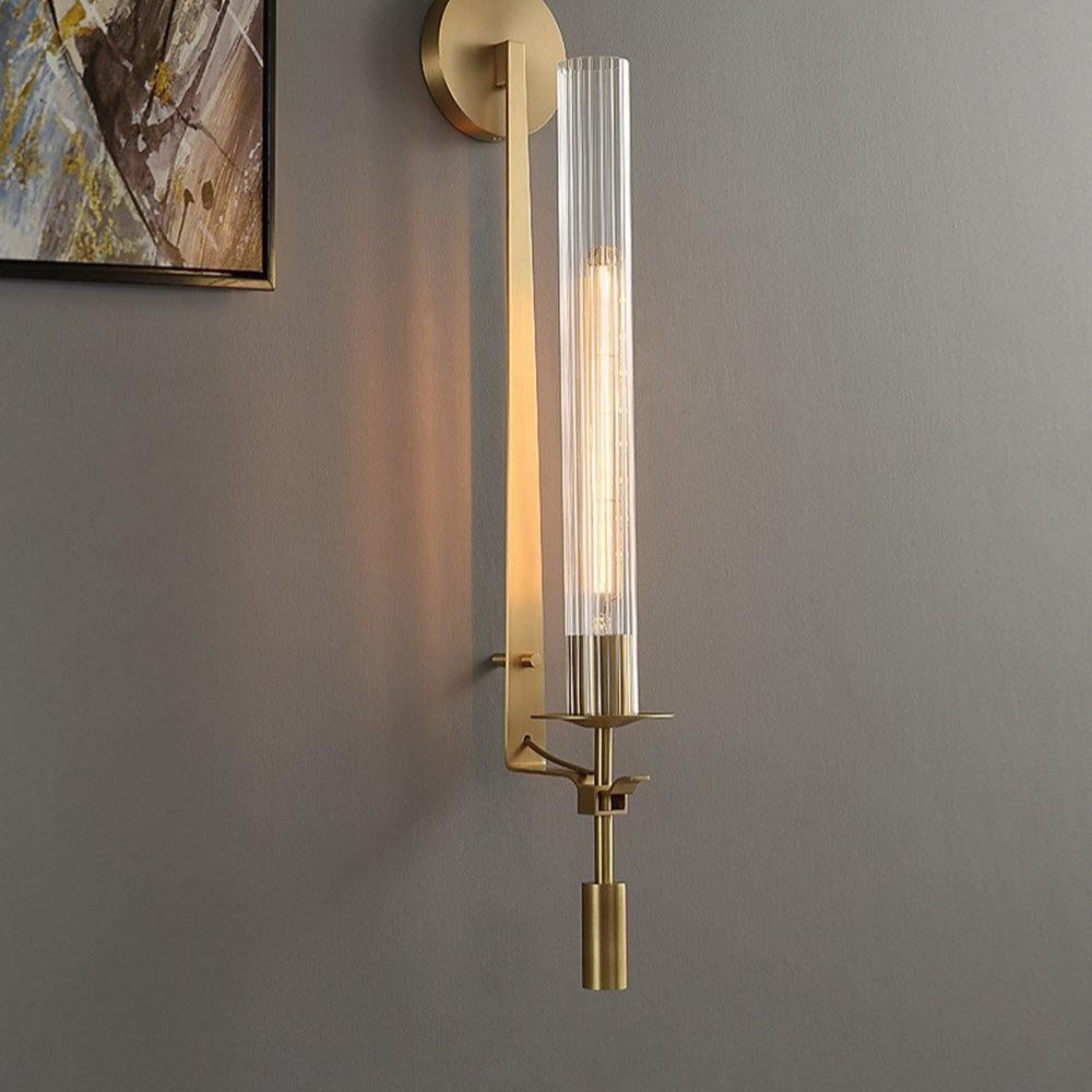Lucian Indoor Wall Lamp Glass Farmhouse