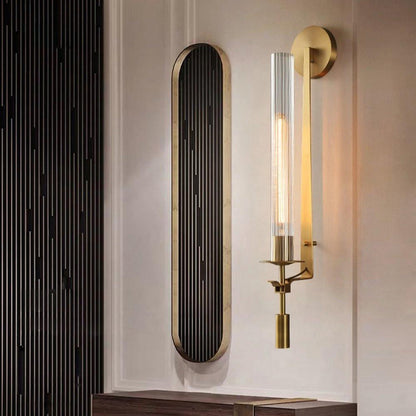 Lucian Indoor Wall Lamp Glass Farmhouse