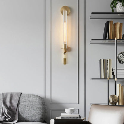 Lucian Indoor Wall Lamp Glass Farmhouse