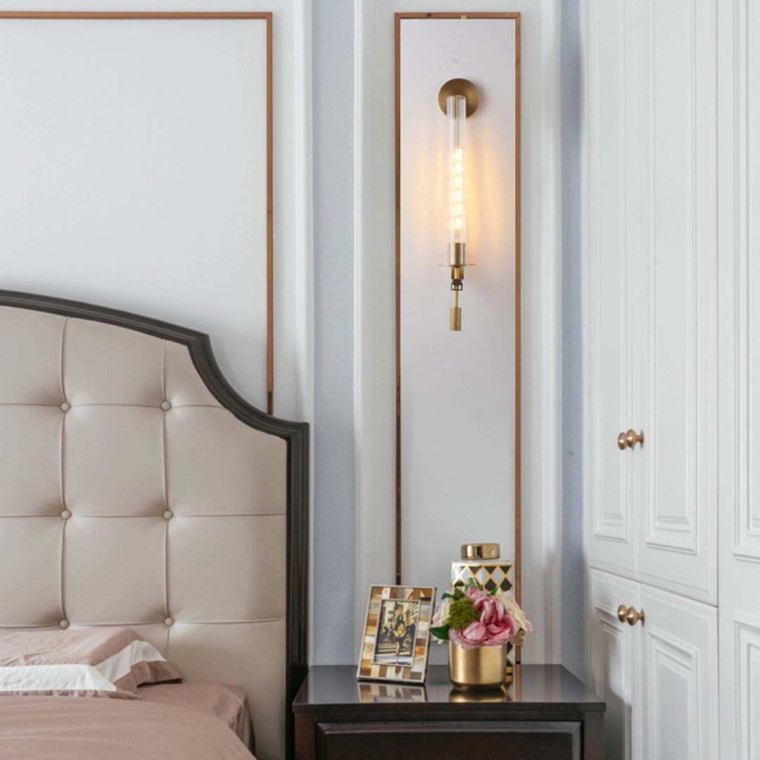 Lucian Indoor Wall Lamp Glass Farmhouse