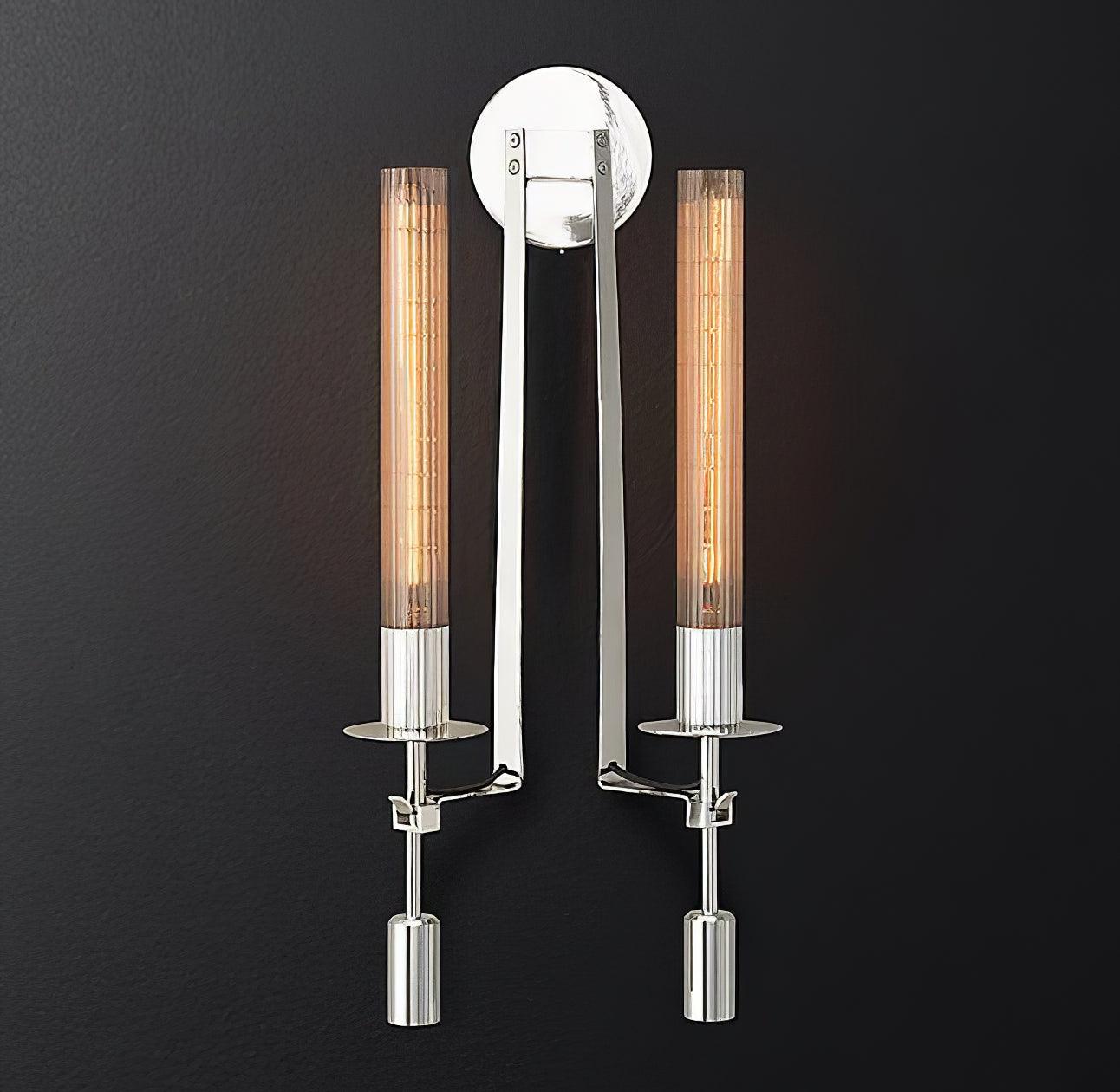 Lucian Indoor Wall Lamp Glass Farmhouse