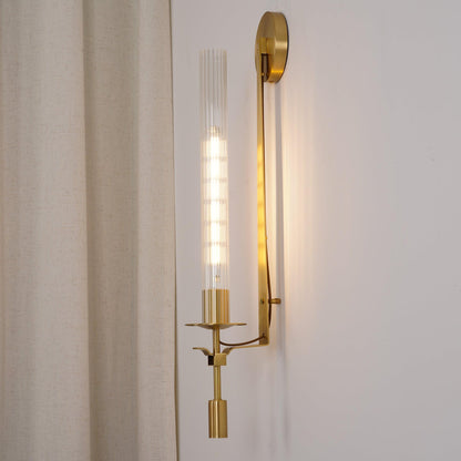 Lucian Indoor Wall Lamp Glass Farmhouse