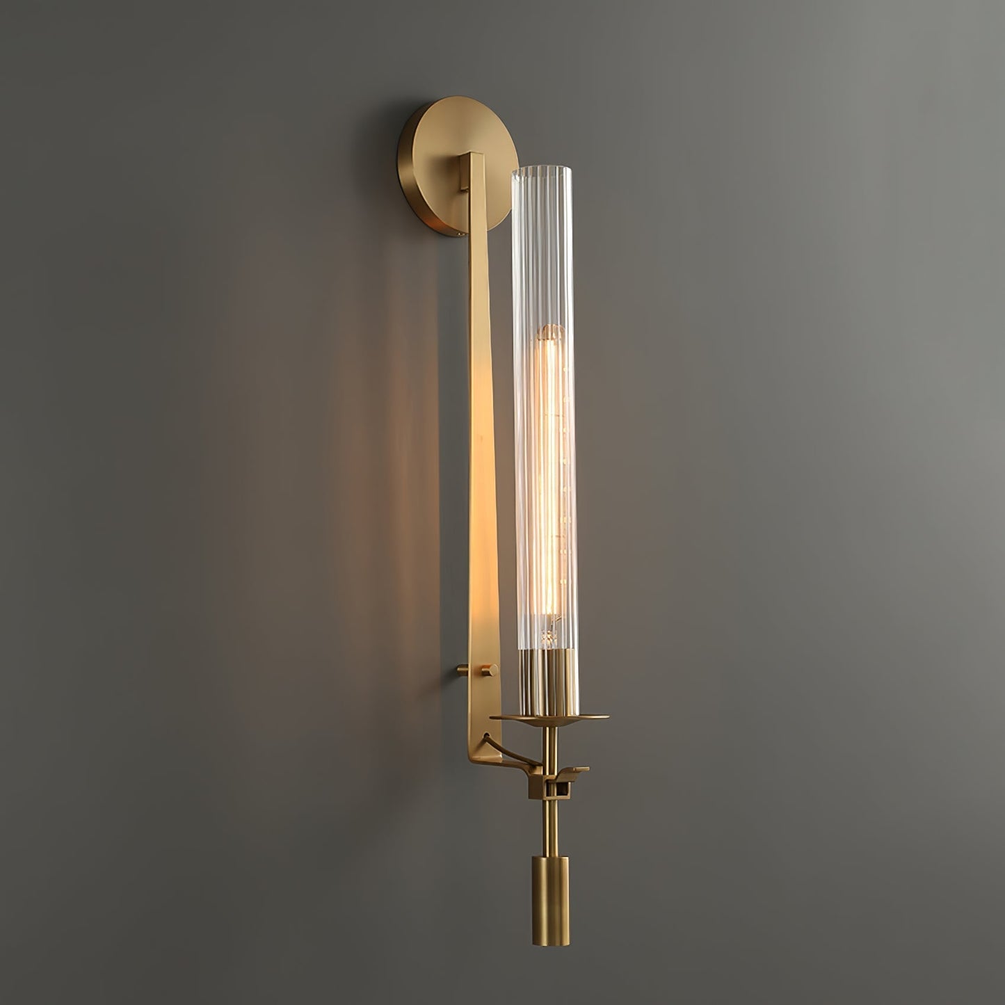 Lucian Indoor Wall Lamp Glass Farmhouse