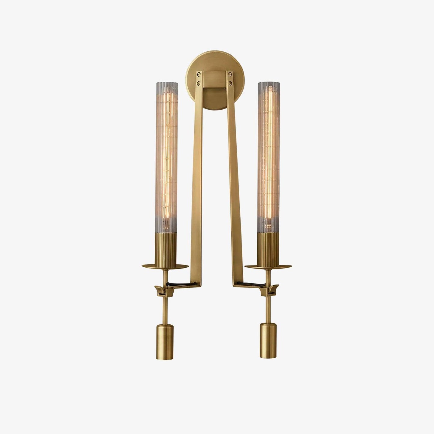 Lucian Indoor Wall Lamp Glass Farmhouse