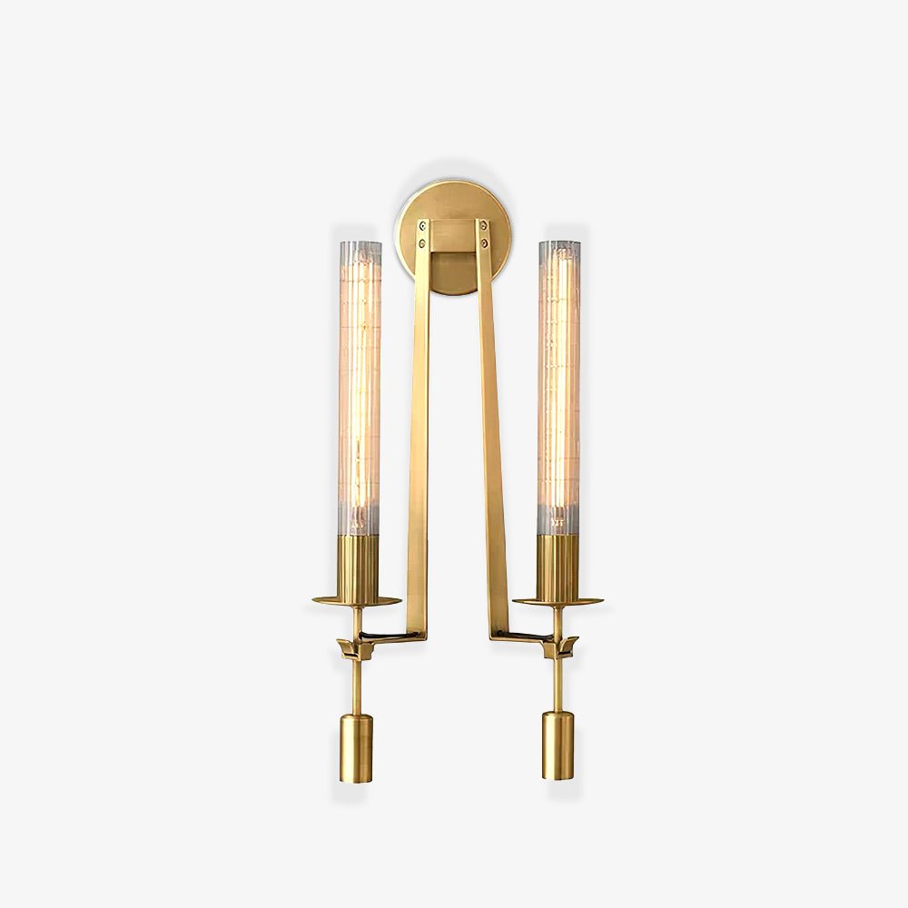 Lucian Indoor Wall Lamp Glass Farmhouse