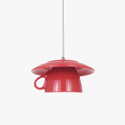 Valentina Modern Cup Ceramic LED Pendant Light Bedroom