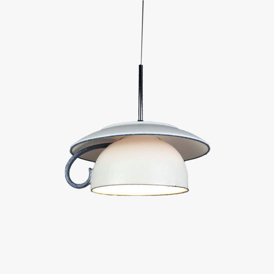 Valentina Nordic Cup keramische LED hanglamp slaapkamer