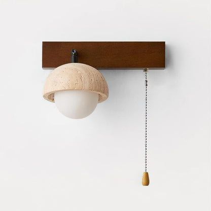 Gevon Travertine Wall Lamp