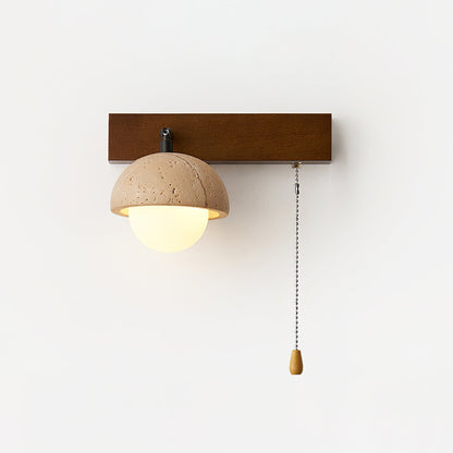 Gevon Travertine Wall Lamp