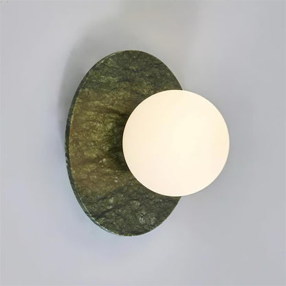 Applique Murale Enox Globe Minimaliste Marbre