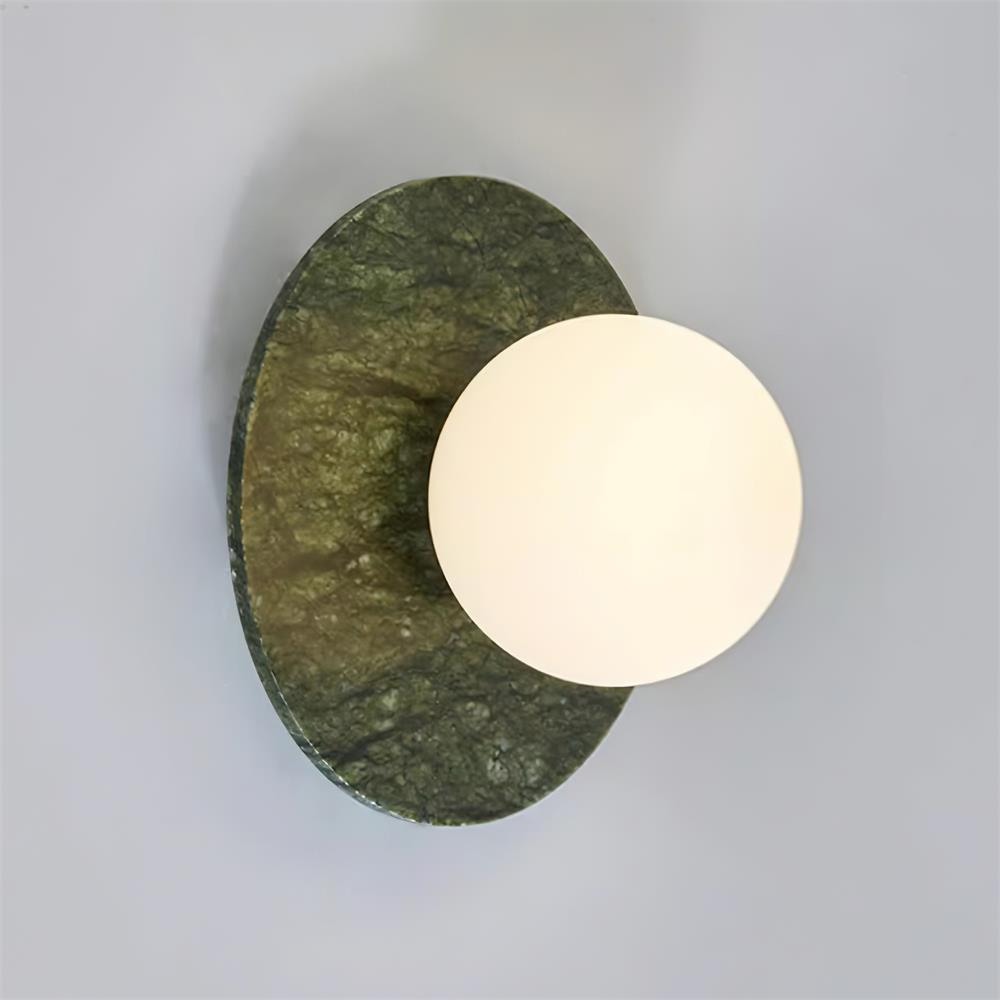 Applique Murale Enox Globe Minimaliste Marbre