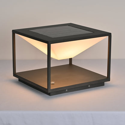 Ray Geo Frame Solar Outdoor Light